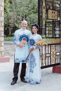 Lộc Thị Phương và chồng sau một thời gian hẹn hò